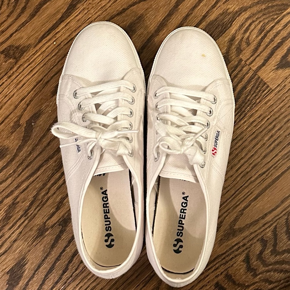Superga Platformed Shoes